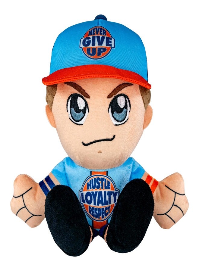 Bleacher Creatures WWE John Cena 8" Kuricha Plush - Soft Chibi Inspired Wrestling Superstar - Image 1